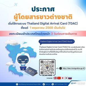 Thai Einreise Karte
