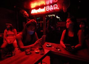 Thai Bar during Corona Times